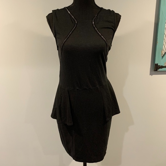 Zara Trafaluc Sleeveless Dress with Peblem Medium - Picture 2 of 5